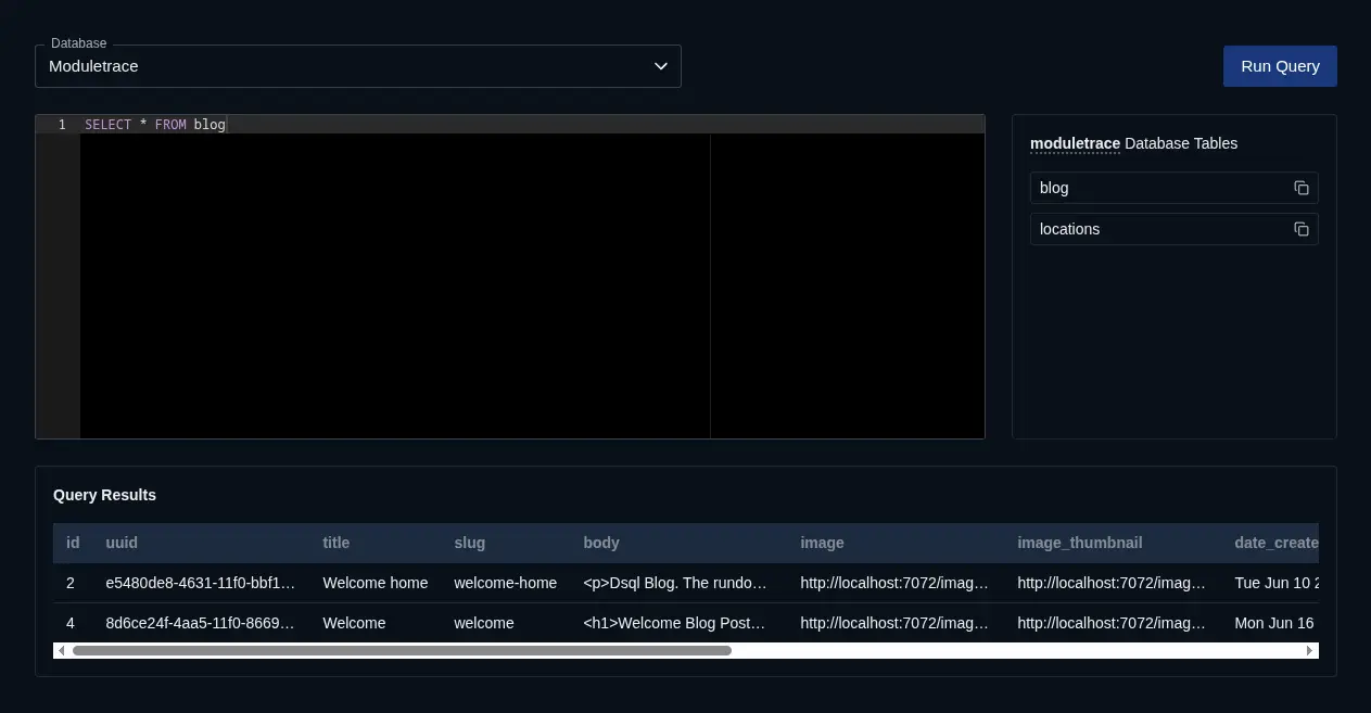 Full SQL Support Image